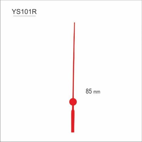 Sekundnik YT czerwony