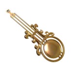 Wahadło zegarowe plastikowe #4