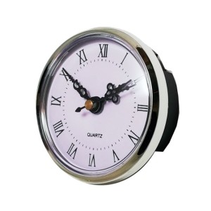 Wkładka zegarowa 80mm srebrna