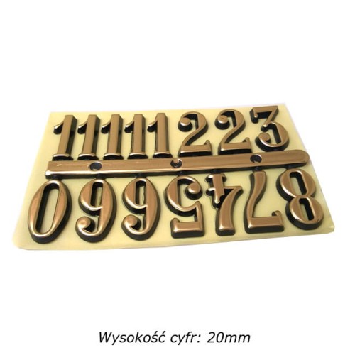 komplet cyfr arabskich