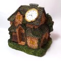 zegar ceramiczny domek