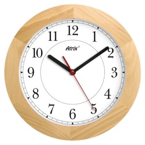 Zegar ścienny drewniany solid #1