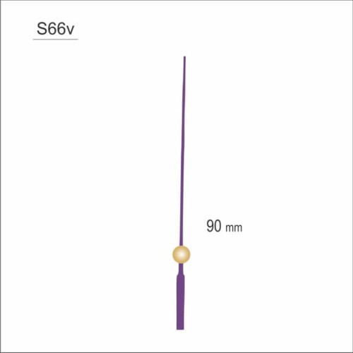 sekundnik w kolorze fioletowym