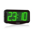 zegar LED zielone diody