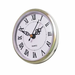 Wkładka zegarowa 90mm srebrna