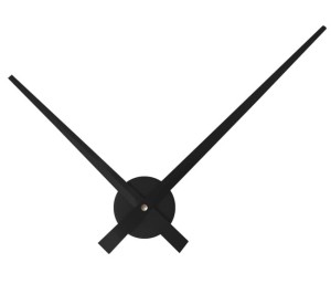 Zegar ścienny cichy "Super Wskazówki" 355mm