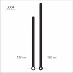 Wskazówki zegarowe długie pałki /W53