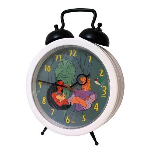 Zegar budzik z dzwonkami