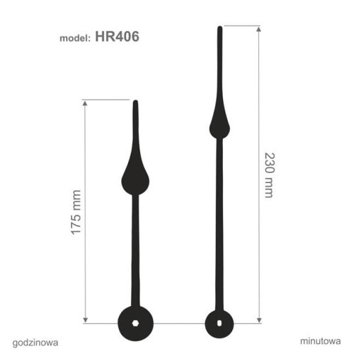 super długie wskazówki zegarowe #1