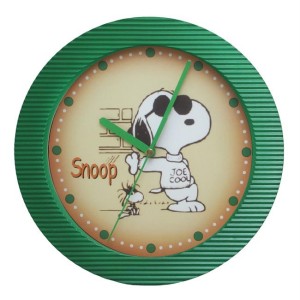 Zegar naścienny kolor piesek #1