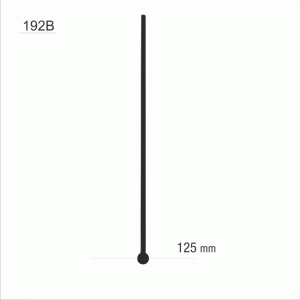 Wskazówka sekundnika czarne /YS192