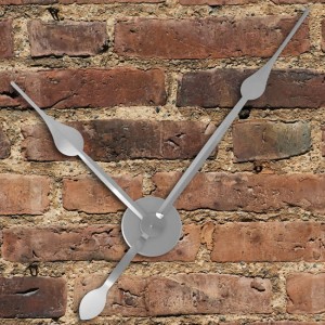 Zegar ścienny cichy "Super Wskazówki" 380mm