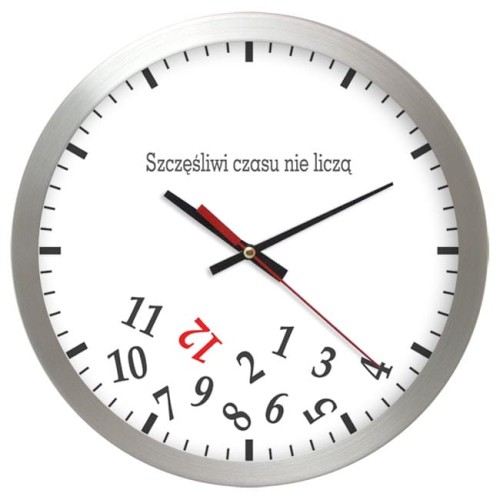 zegar odliczający szczęśliwy czas