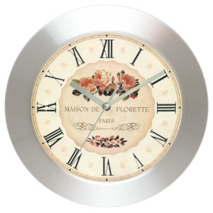 Zegar aluminiowy solid ROMAN #1