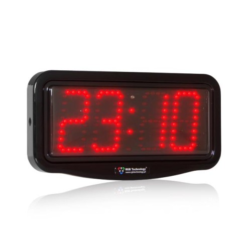 Zegar LED czerwony