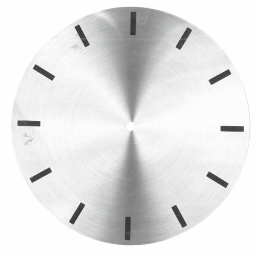 aluminiowa tarcza zegarowa
