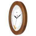 zegar ścienny drewniany jasny dąb
