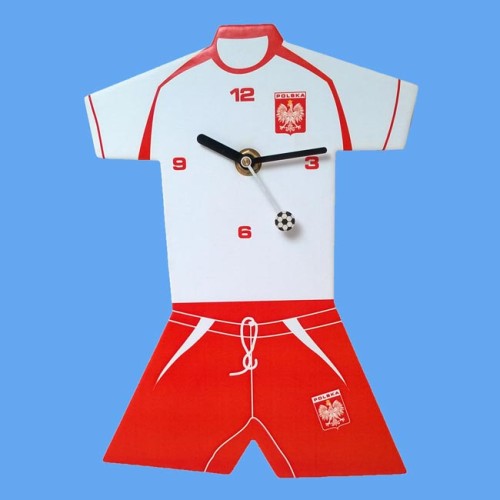 zegar biało-czerwoni