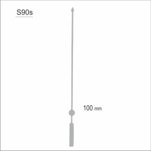 Wskazówka sekundnika srebrna /S45