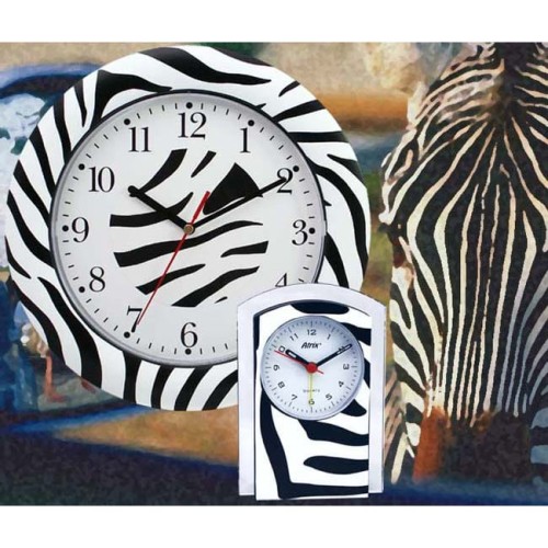 zegar i budzik zebra