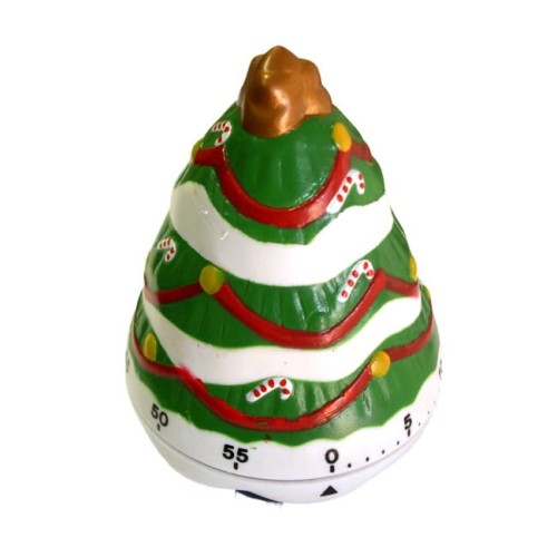minutnik w kształcie choinki