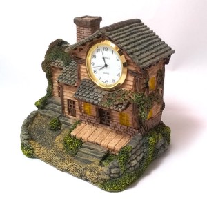 Zegar ceramiczny średni domek S1