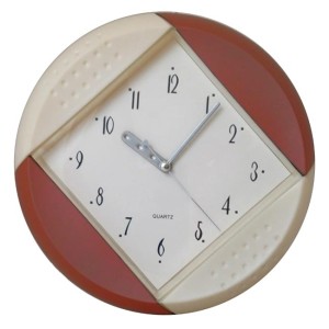 Zegar ścienny kolorowy koło 