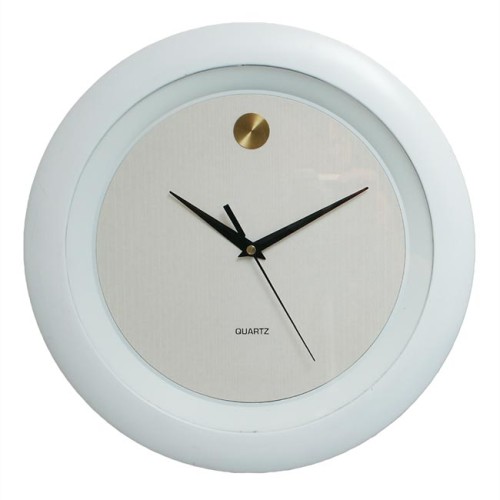 oryginalny zegar ścienny biały