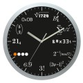 Zegar matematyczny srebrny