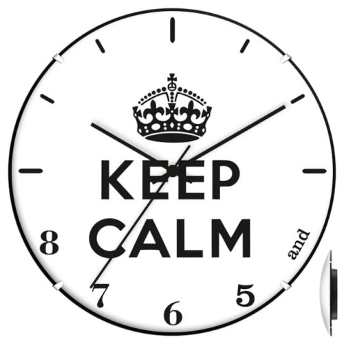 zegar keep calm