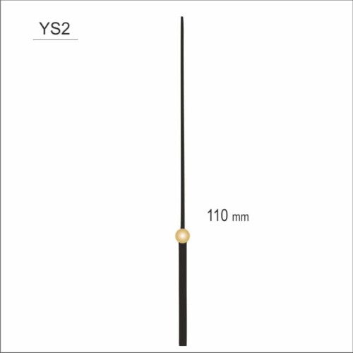 wskazówka zegarowa czarna