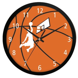Zegar ścienny Sport koszykówka #1