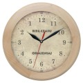 Anty zegar drewniany jesion