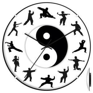 Zegar convex hobby Tai Chi
