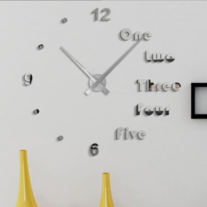 Zegar ścienny "zrób to sam" cichy #17S3 /355mm